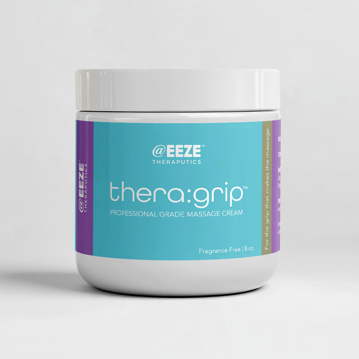 thera:grip Professional Grade Massage Cream, 8 oz.